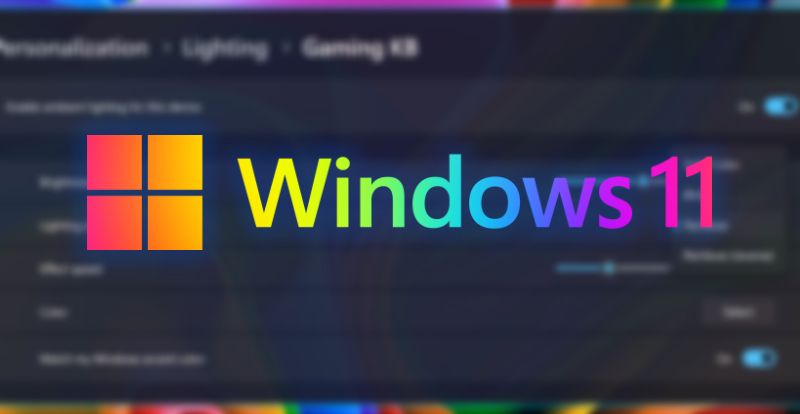 windows 11 and rgb