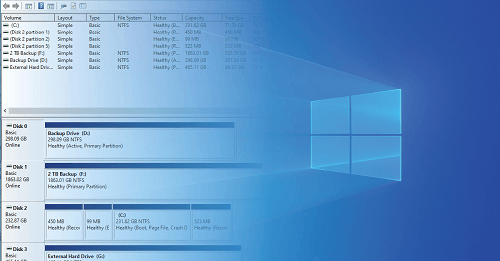 windows disk partition